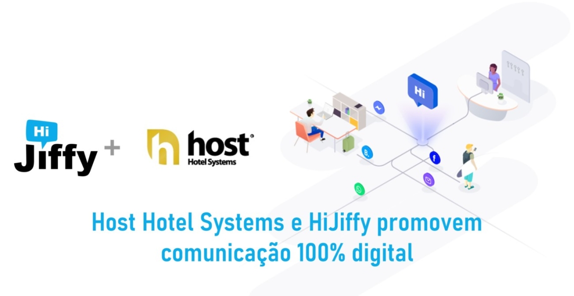 Host Hotel Systems e HiJiffy promovem comunicação 100% digital