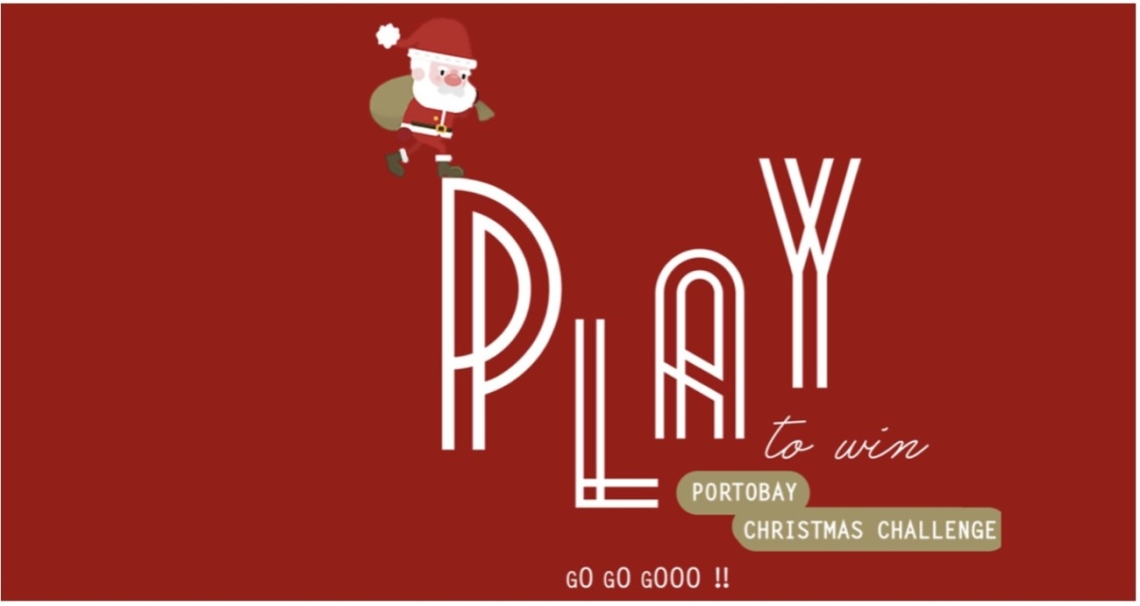 PORTOBAY lança "Desafio de Natal"para oferecer descontos