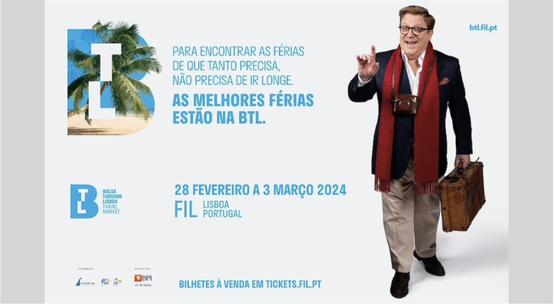 Herman José é o rosto da campanha da BTL 2024