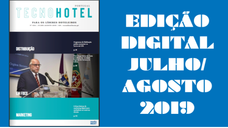 Ja pode ler a edição digital da TecnoHotel Portugal de julho/agosto