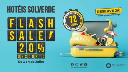 Hotéis Solverde oferecem 20% de desconto a quem reservar nas próximas 72 horas