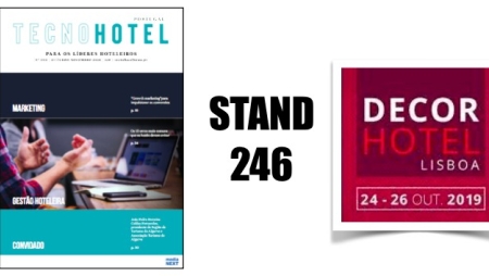 A TecnoHotel Portugal vai estar presente na Decor Hotel 2019