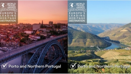 Porto e Norte nomeado para «Melhor Destino Europeu de Património» nos Óscares do Turismo