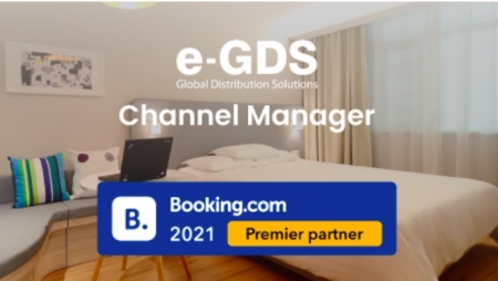 A e-GDS voltou a ser distinguida como Booking.com Premier Partner 2021