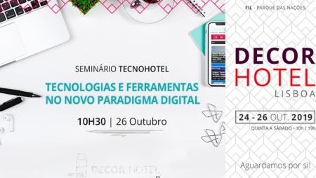 Seminário TecnoHotel Portugal na Decor Hotel - 26 outubro