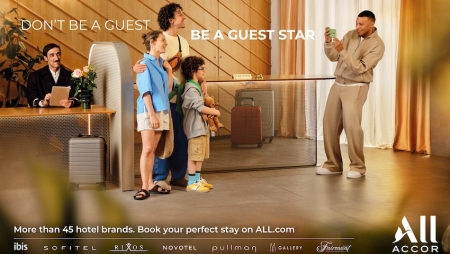 Kilian Mbappé torna-se o novo rosto da mais recente campanha da Accor, “Don’t be a Guest, Be a Guest Star”
