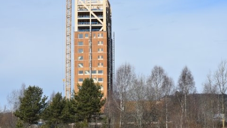 Noruega constrói o arranha-céu em madeira mais alto do mundo onde vai funcionar um hotel