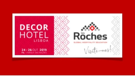 A escola de Hospitality Management Les Roches marca presença na próxima edição da DECORHOTEL em Lisboa