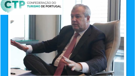Francisco Calheiros, Presidente da Confederação do Turismo Português (CTP), preocupado com o efeito do Brexit no turismo