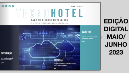 Edição Digital da TecnoHotel Portugal maio/junho disponível para leitura e/ou descarga