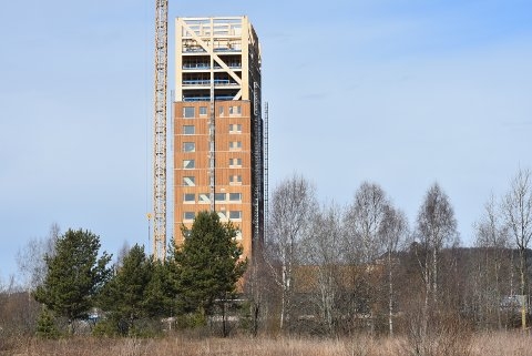 Noruega constrói o arranha-céu em madeira mais alto do mundo onde vai funcionar um hotel