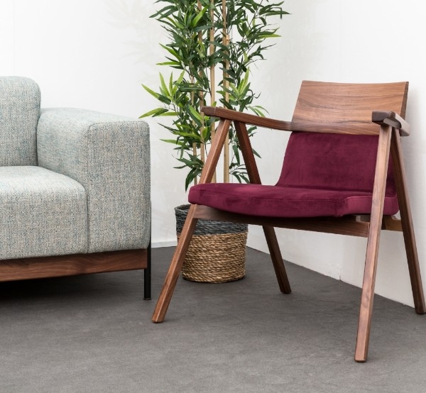 Pensil: Lounge Chair forte & elegante da Wewood