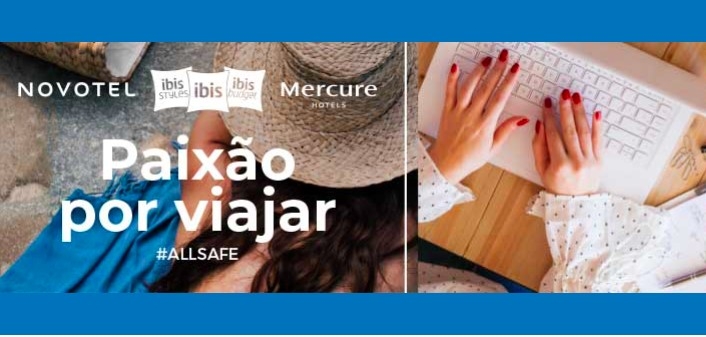 “Paixão por viajar”, a nova campanha do Grupo Accor que incentiva a retomar as viagens com segurança e humor