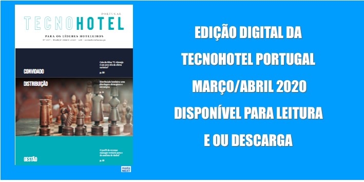 Edição digital da TecnoHotel Portugal março/abril 2020