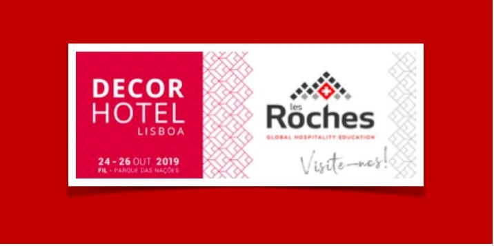 A escola de Hospitality Management Les Roches marca presença na próxima edição da DECORHOTEL em Lisboa