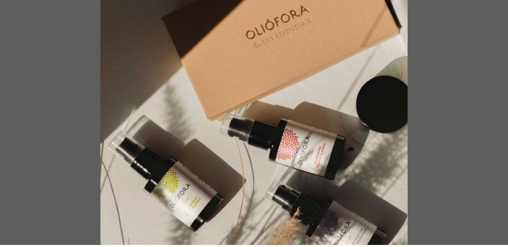 Oliófora: a marca de cosmética natural  e eco-friendly que produz aromas personalizados