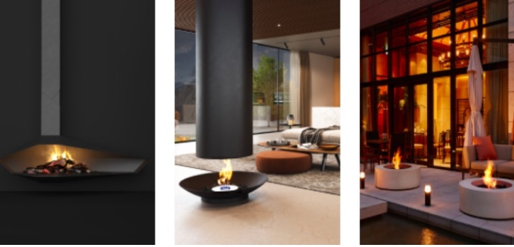 SHELTER - exclusive Design Fireplaces 