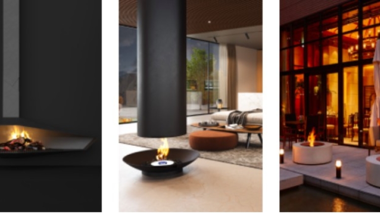 SHELTER - exclusive Design Fireplaces 