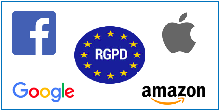 Facebook, Google, Apple e Amazon devem cumprir o GDPR