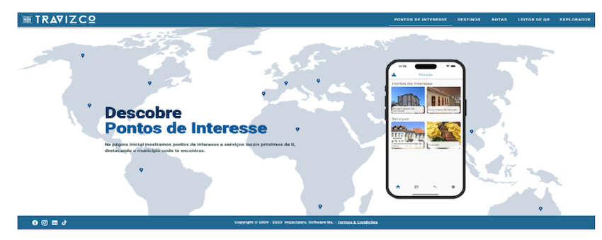 Chegou a nova versão da aplicação de turismo “mãos livres” TRAVIZCO!