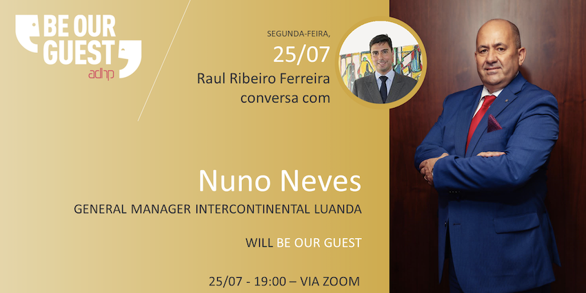 Conversa “Be Our Guest” de 25 de julho debateu “a hospitalidade em ambientes complexos”