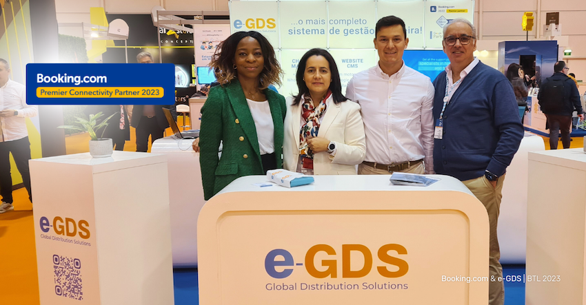 Channel Manager da e-GDS® recebe mais um prémio e é PREMIER Partner Booking.com em 2023