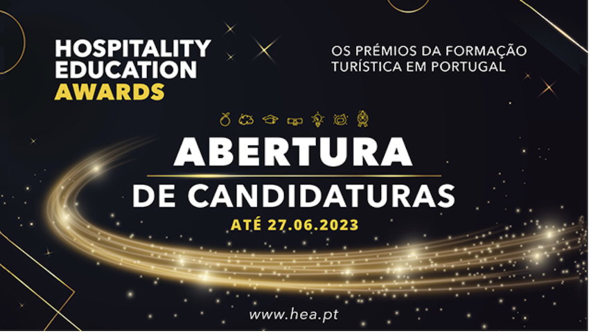 Hospitality Education Awards 2023 – candidaturas abertas até 27 jun 2023